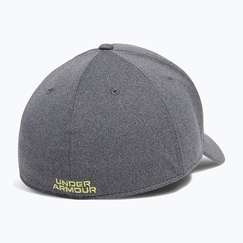 Men's baseball cap Under Armour Blitzing castlerock/sonic yellow 2