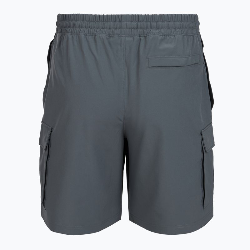 Men's training shorts Under Armour Vibe Woven Cargo castlerock/black 4
