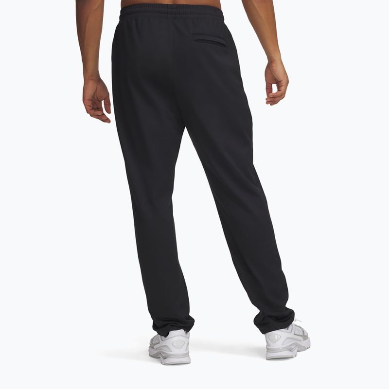 Men's trousers Under Armour Sportstyle Brawler Pant black/white 3