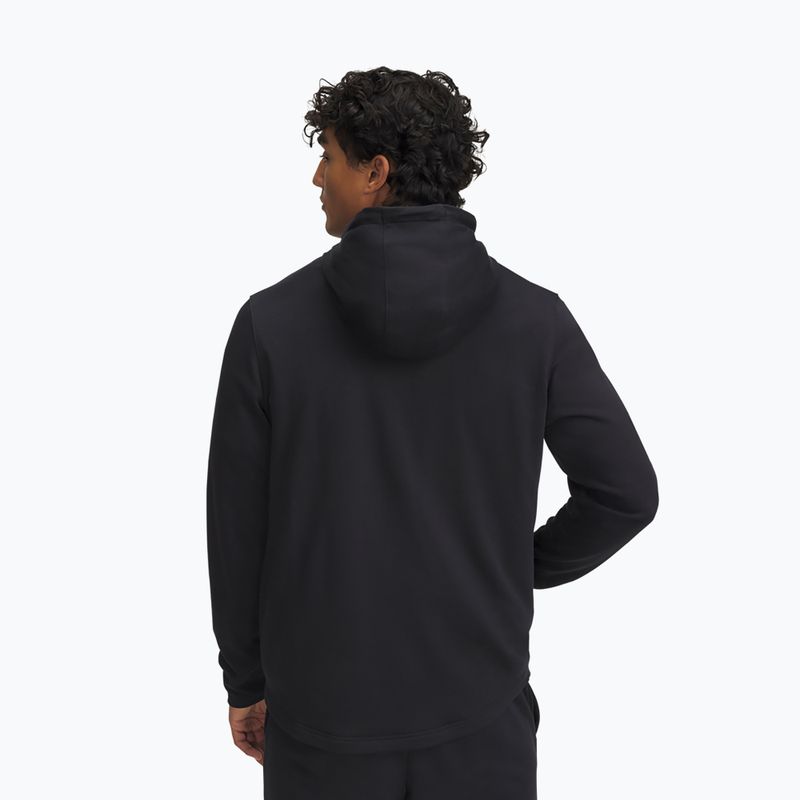 Men's sweatshirt Under Armour Rival Terry Logo black/castlerock/white 2