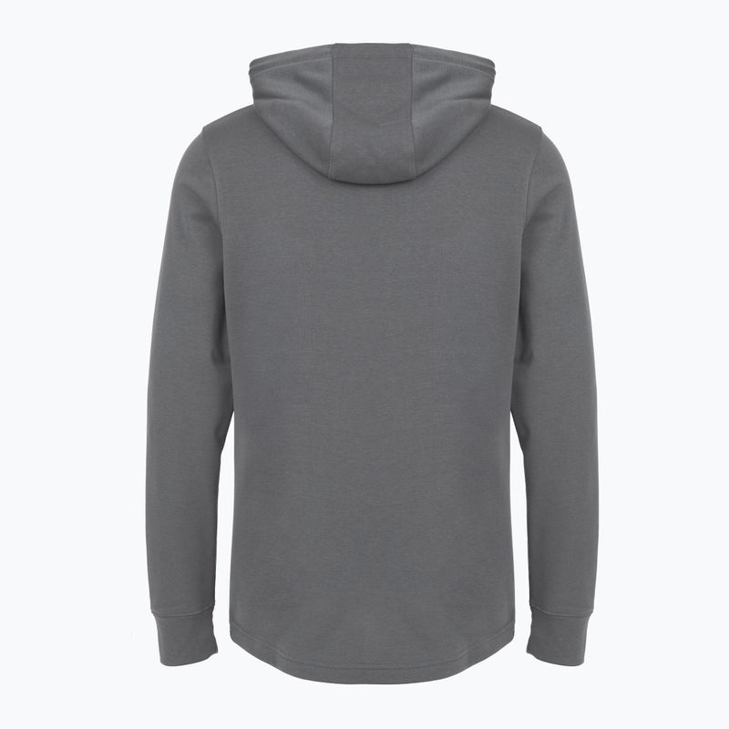 Men's sweatshirt Under Armour Rival Terry Logo castlerock/mod gray/fire 4