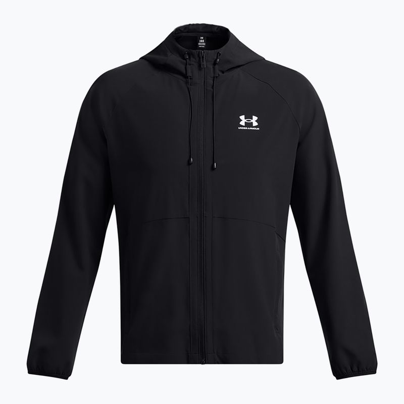 Training jacket Under Armour Vibe Woven black/white 3