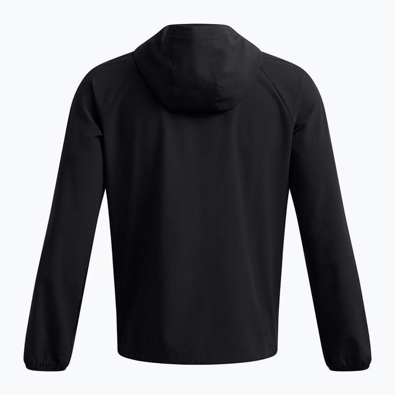 Training jacket Under Armour Vibe Woven black/white 4