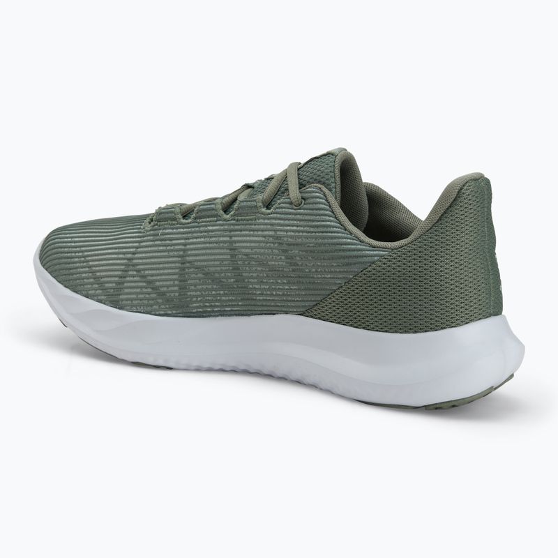 Men's running shoes Under Armour Charged Speed Swift silica green/silica green/metallic silica 3