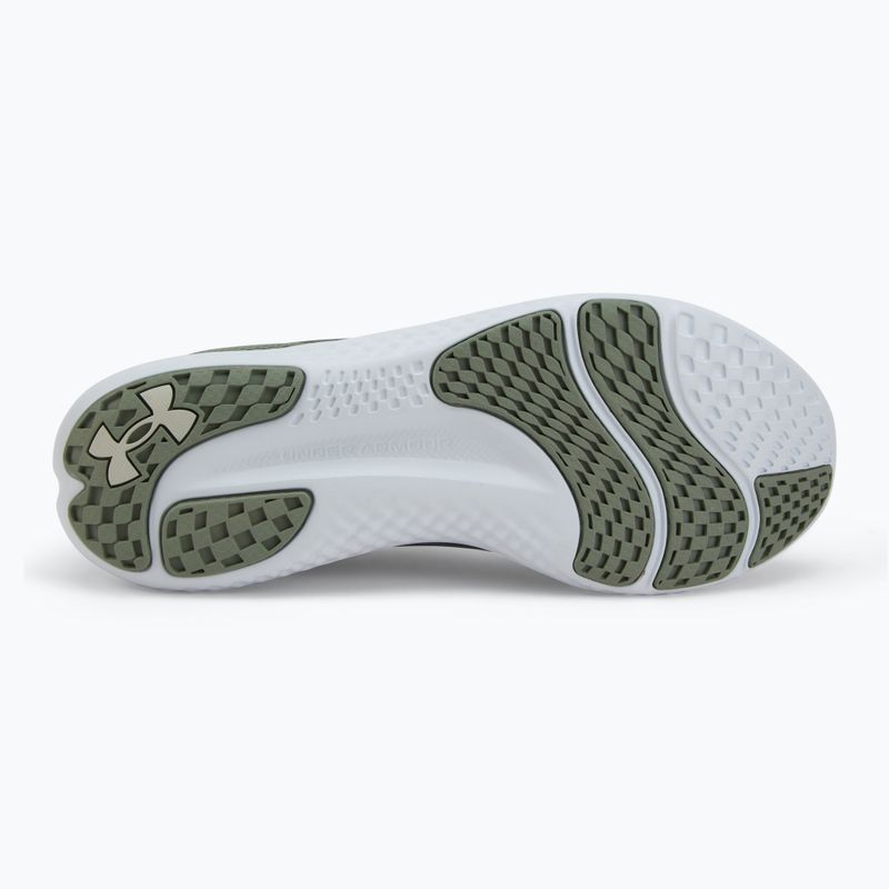 Men's running shoes Under Armour Charged Speed Swift silica green/silica green/metallic silica 4