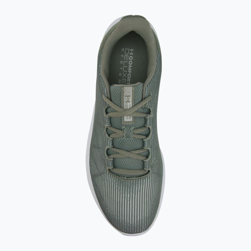 Men's running shoes Under Armour Charged Speed Swift silica green/silica green/metallic silica 5
