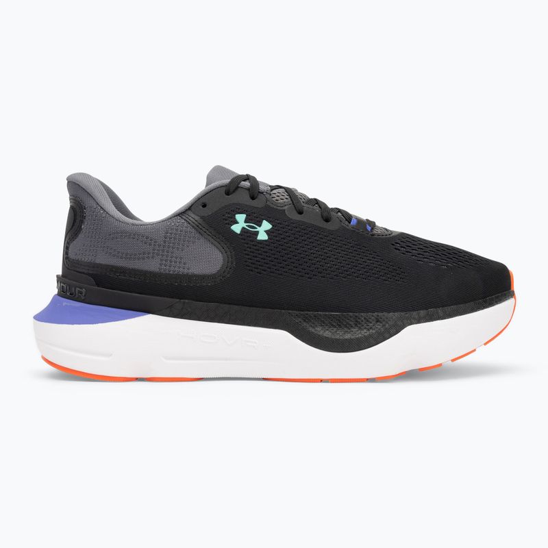 Men's running shoes Under Armour Innfinite Pro 2 black/virtual violet/comet green 2
