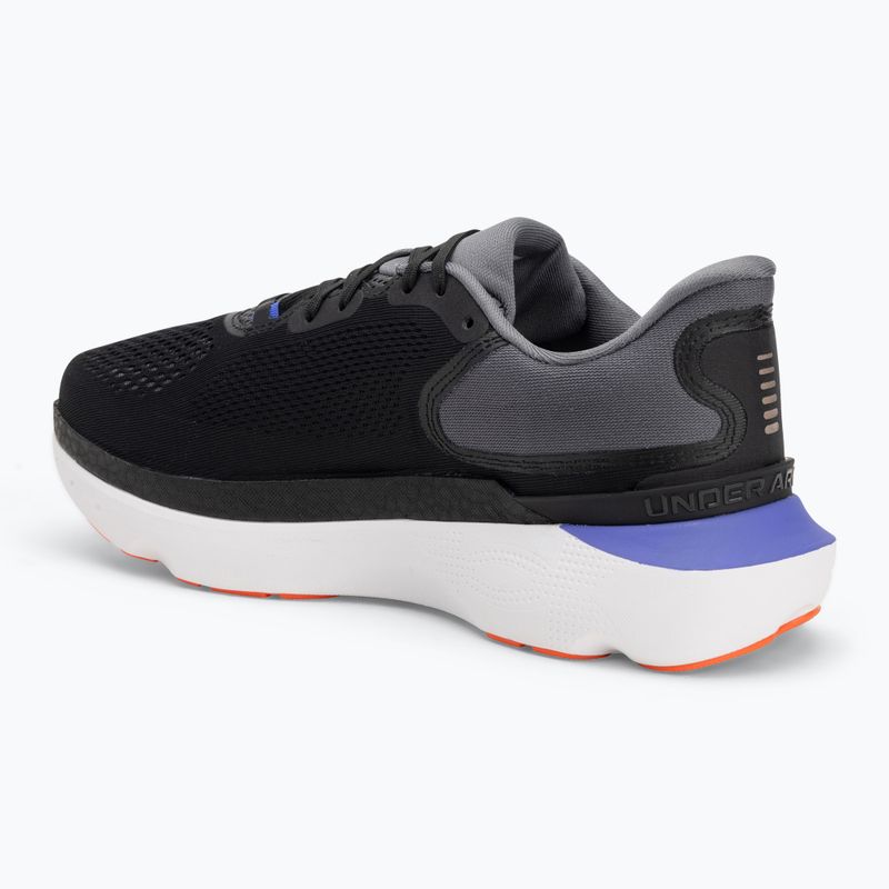 Men's running shoes Under Armour Innfinite Pro 2 black/virtual violet/comet green 3