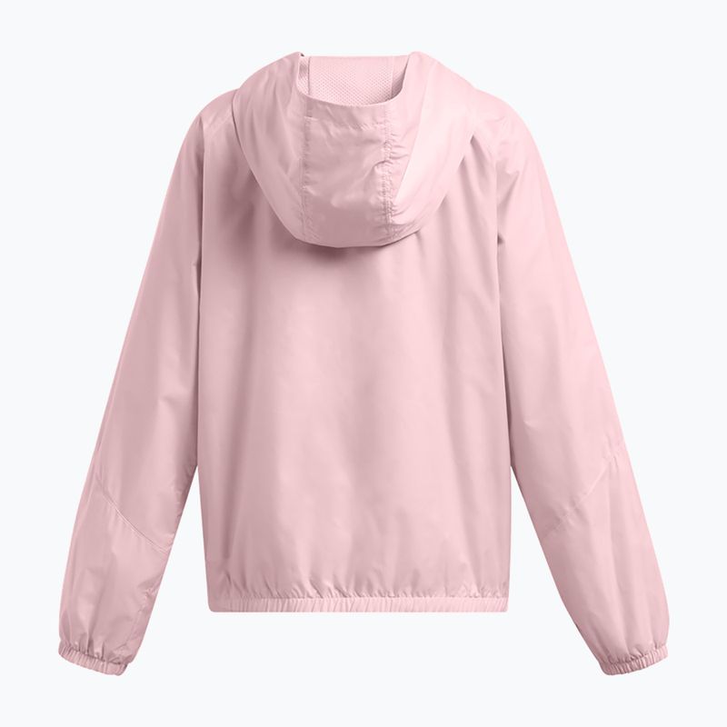 Children's wind jacket Under Armour Sport Windbreaker pink 2