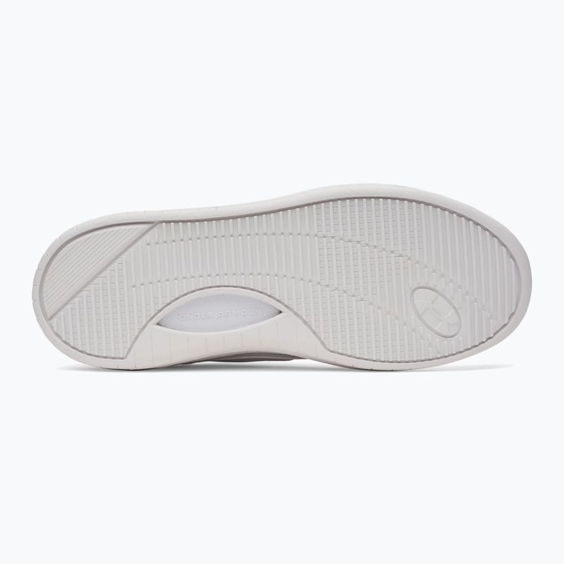 Women's training shoes Under Armour Flex white/white/distant gray 5