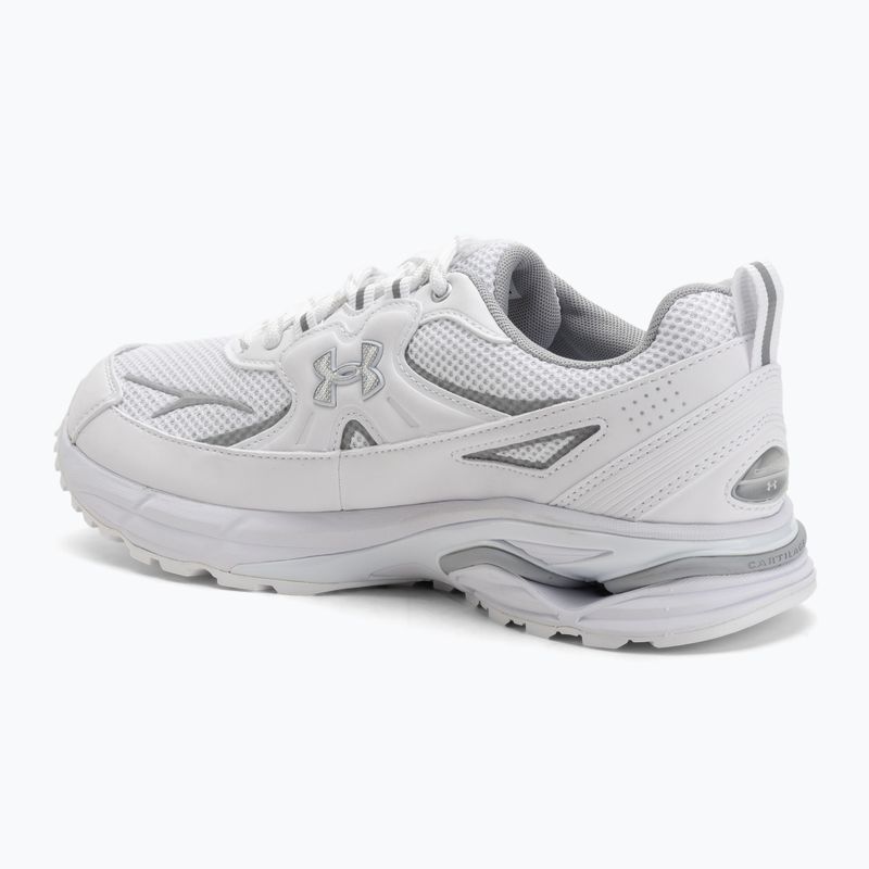 Training shoes Under Armour Apparition Tech white/white/metallic silver 3