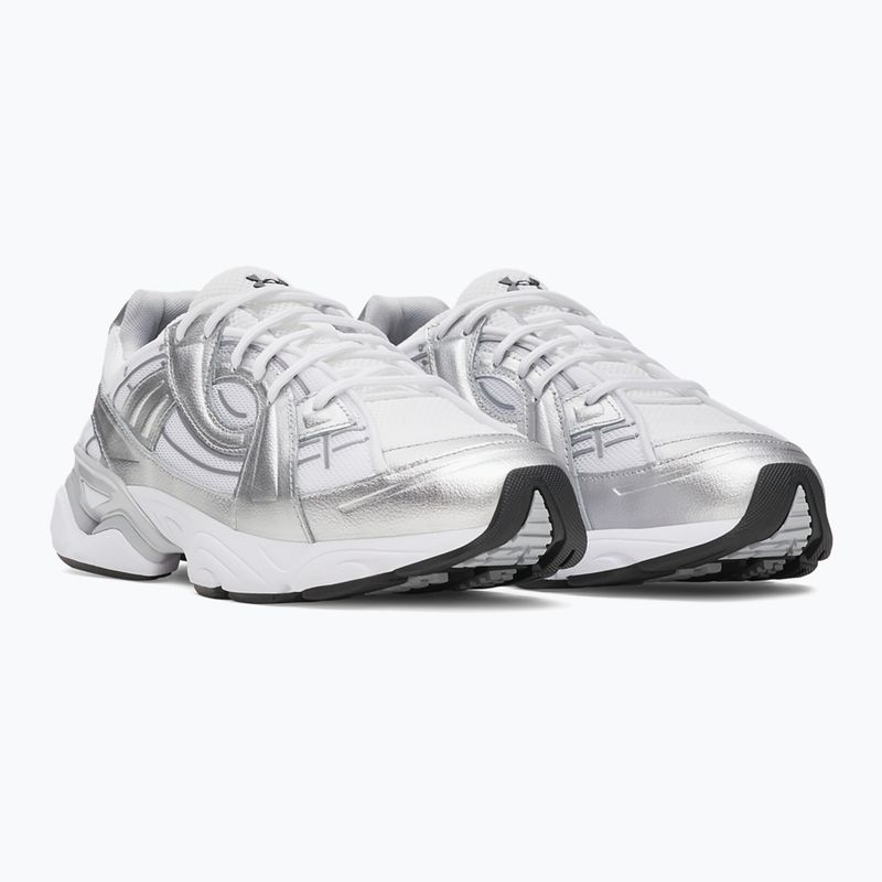 Training shoes Under Armour Sola white/metallic silver/galaxy black 3