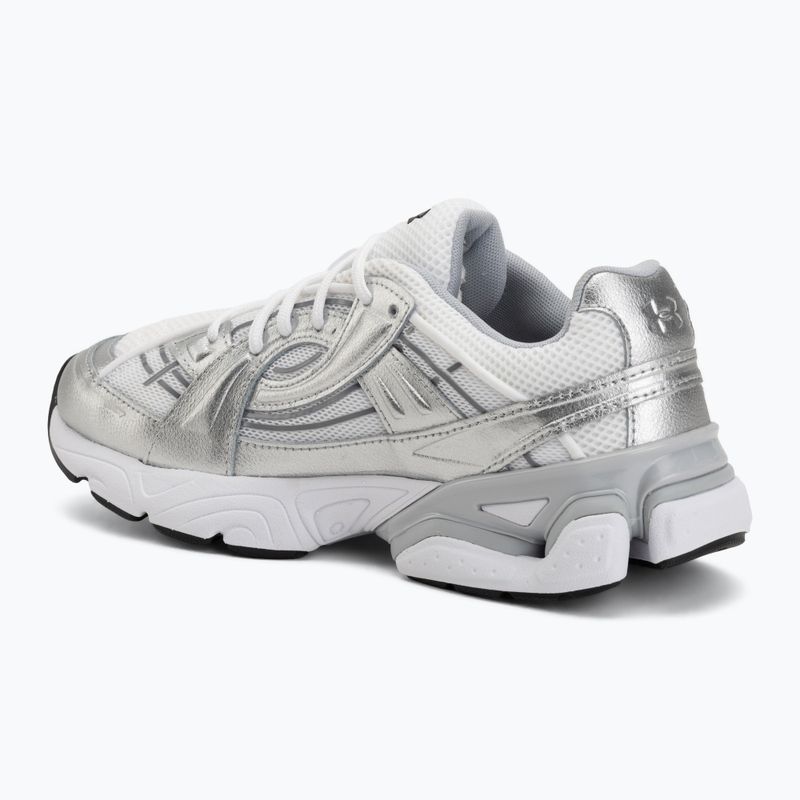 Training shoes Under Armour Sola white/metallic silver/galaxy black 3