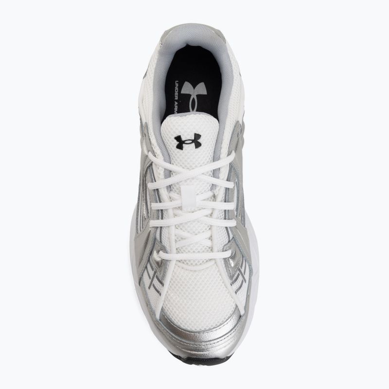 Training shoes Under Armour Sola white/metallic silver/galaxy black 5
