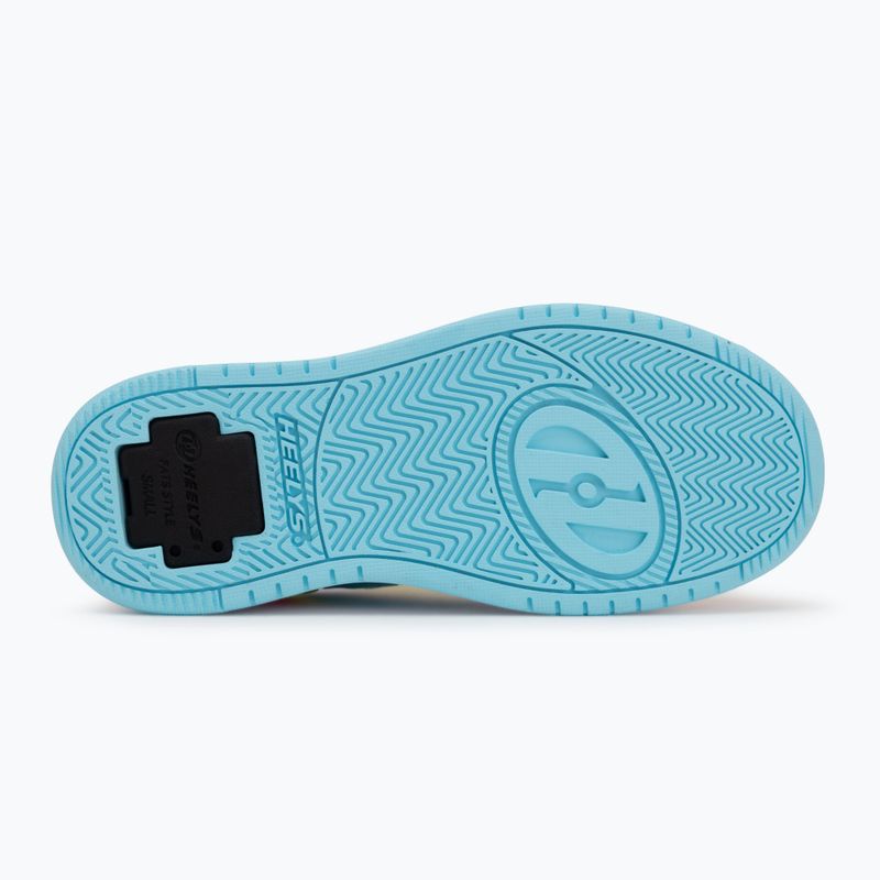 Heelys Rezerve FN children's shoes white/neon pink/aqua/neon yellow 5