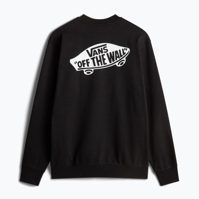 Men's Vans Style 76 II Loose Ft Crew black/white sweatshirt 2