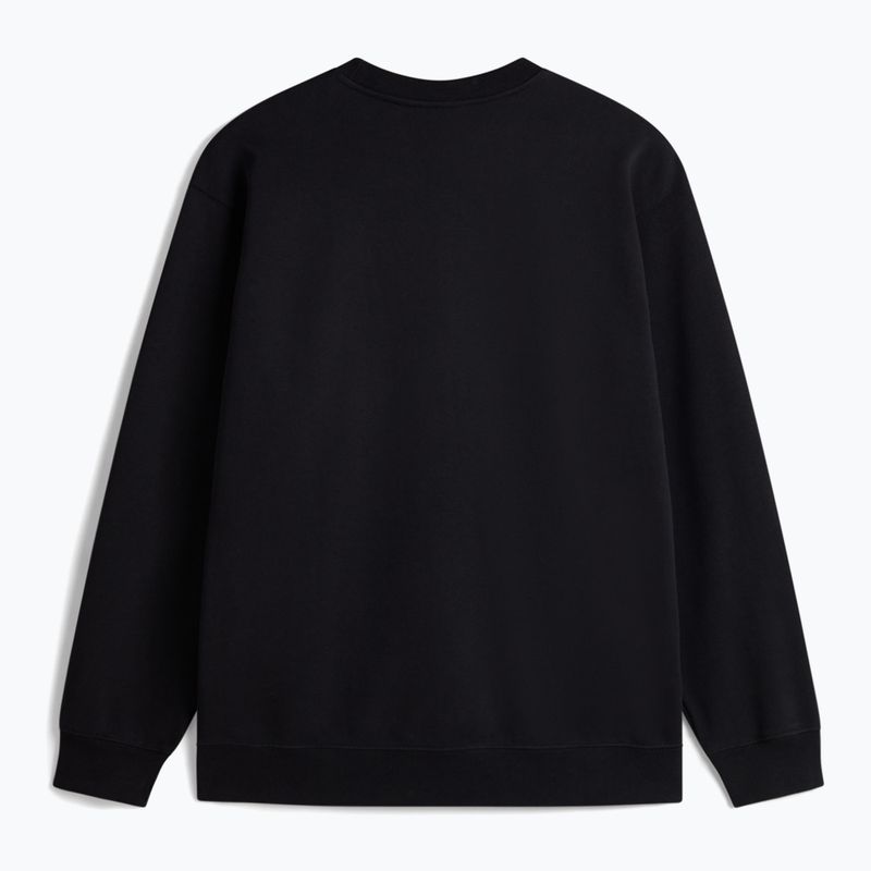 Men's Vans Salton Loose Ft Crew sweatshirt black 2