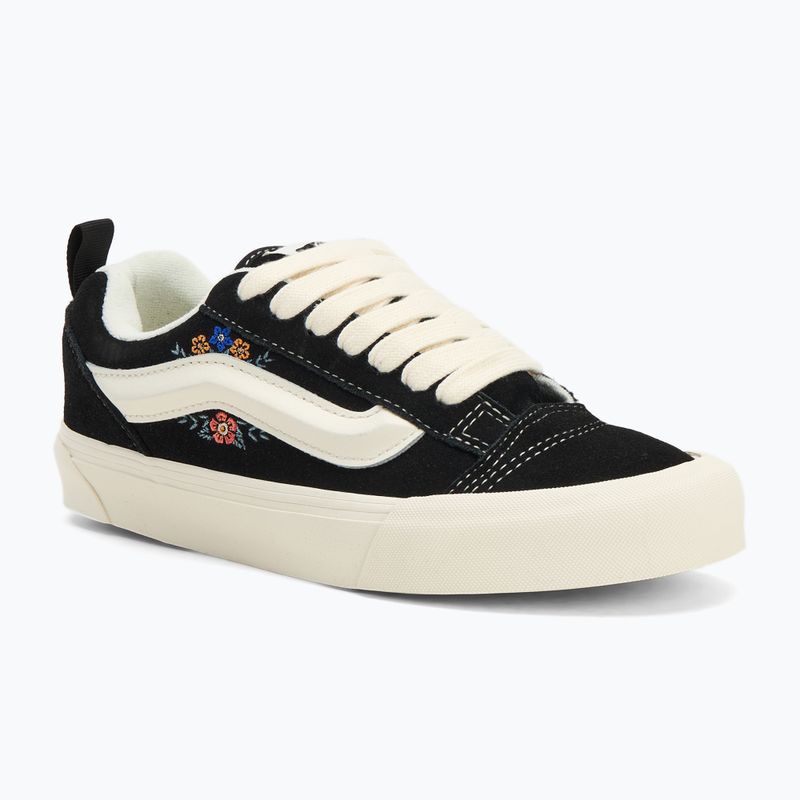 Shoes Vans Knu Skool black floral