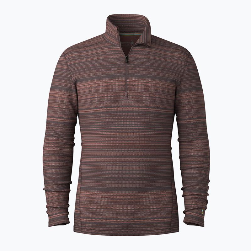 Men's thermal sweatshirt Smartwool Classic Thermal Merino Base Layer 1/4 Zip Boxed mink color shift 3