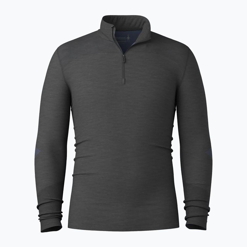 Men's thermal sweatshirt Smartwool Intraknit Thermal Merino Base Layer 1/4 Zip charcoal/nightfall blue 4