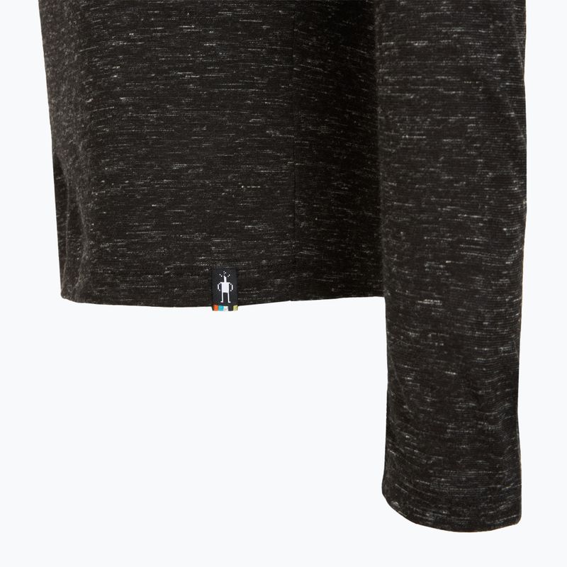 Men's longsleeve Smartwool Merino Hemp Blend Gear Up Graphic black heather 5