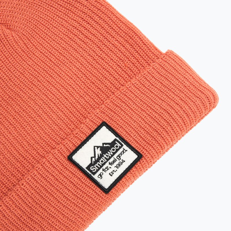 Winter hat Smartwool Patch terracotta 3