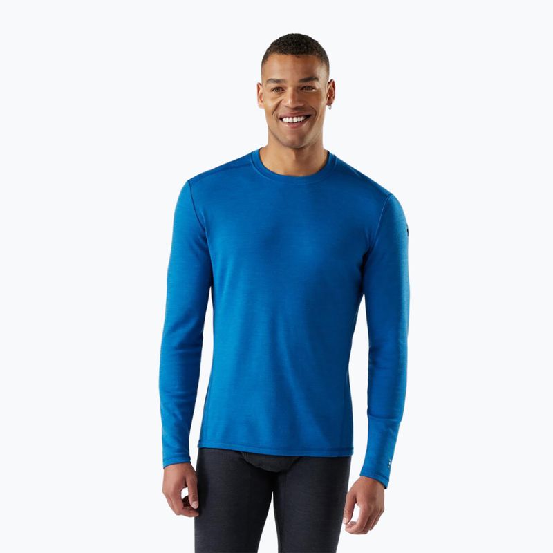 Men's thermal active sweatshirt Smartwool Merino 250 Baselayer Crew Boxed nival blue
