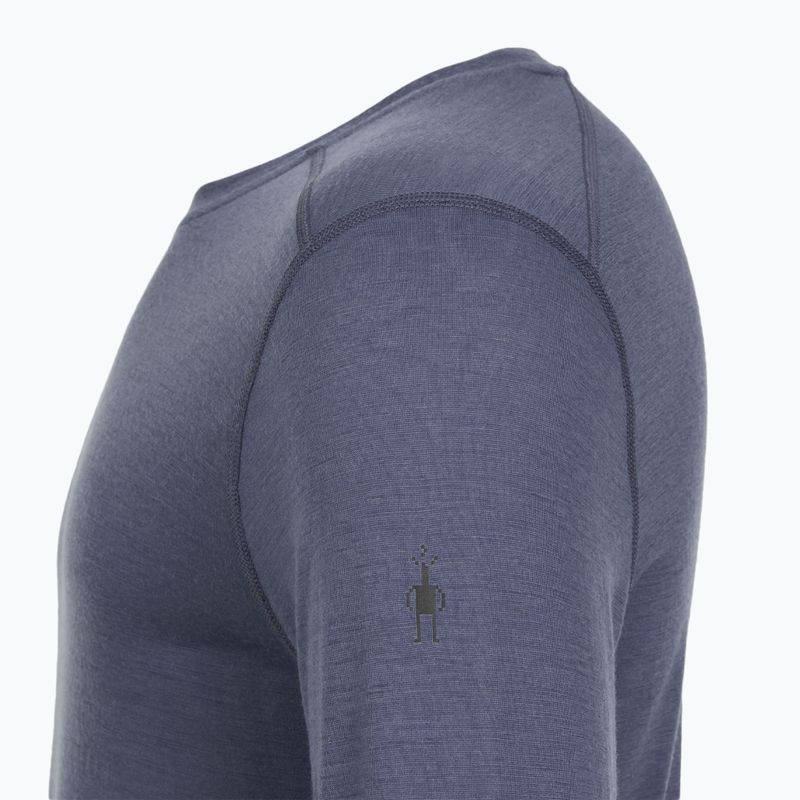 Men's thermal active sweatshirt Smartwool Classic All-Season Merino Baselayer Boxed nightfall blue 5