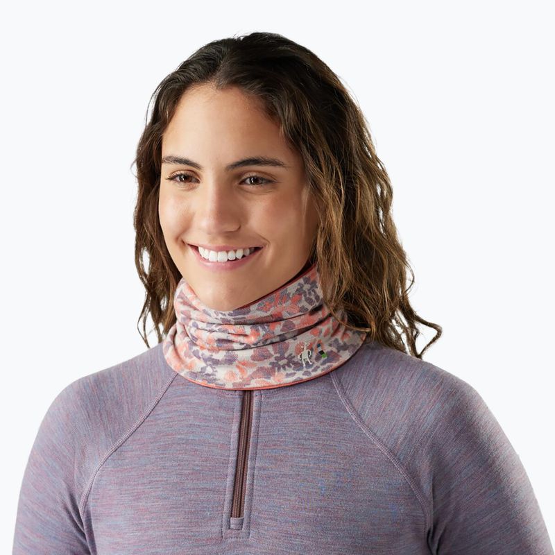 Snood Smartwool Thermal Merino Rebersible coral reef floral 3