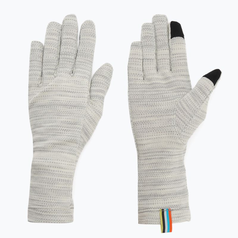 Trekking gloves Smartwool Thermal Merino light gray color shift