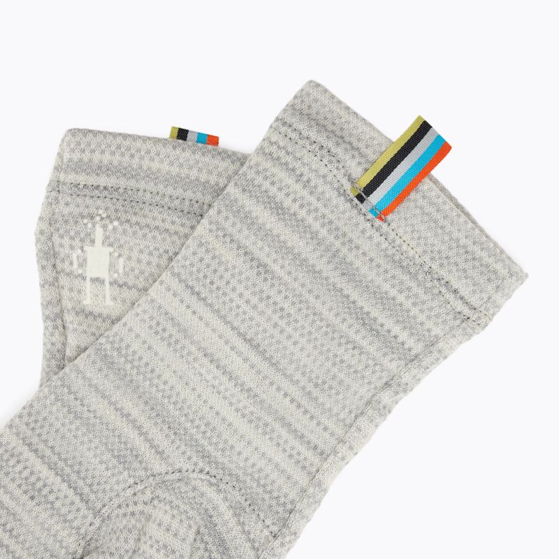 Trekking gloves Smartwool Thermal Merino light gray color shift 5