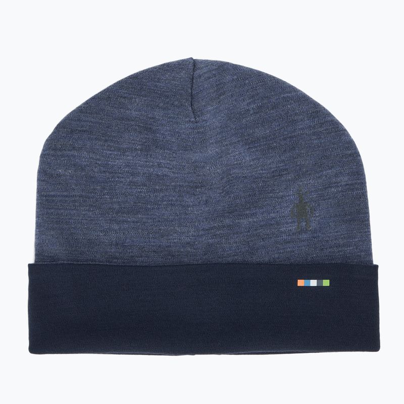 Winter hat Smartwool Merino Reversible Cuffed nightfall blue/deep navy