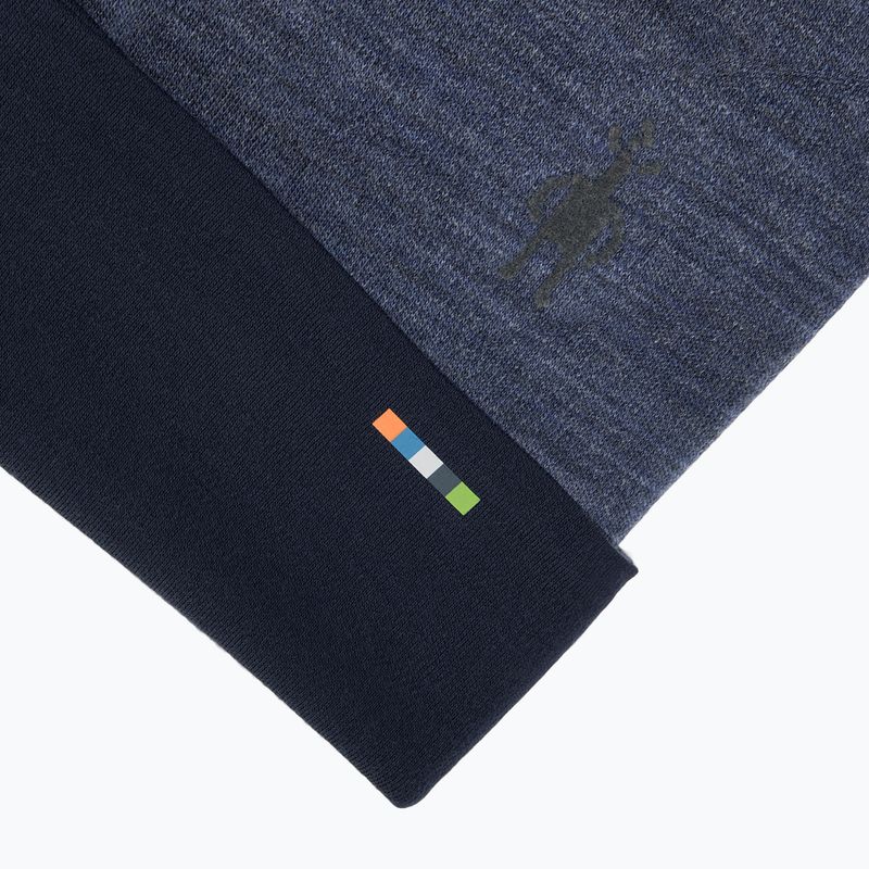 Winter hat Smartwool Merino Reversible Cuffed nightfall blue/deep navy 3