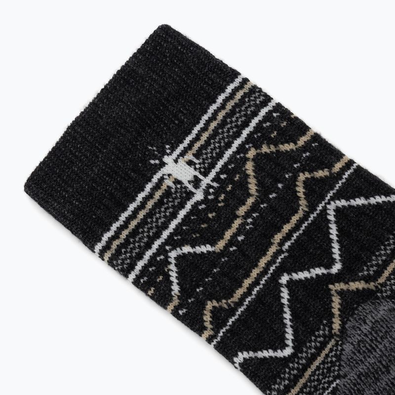 Socks Smartwool Hike Light Cushion Mountain Moose Crew char/ltgray 3