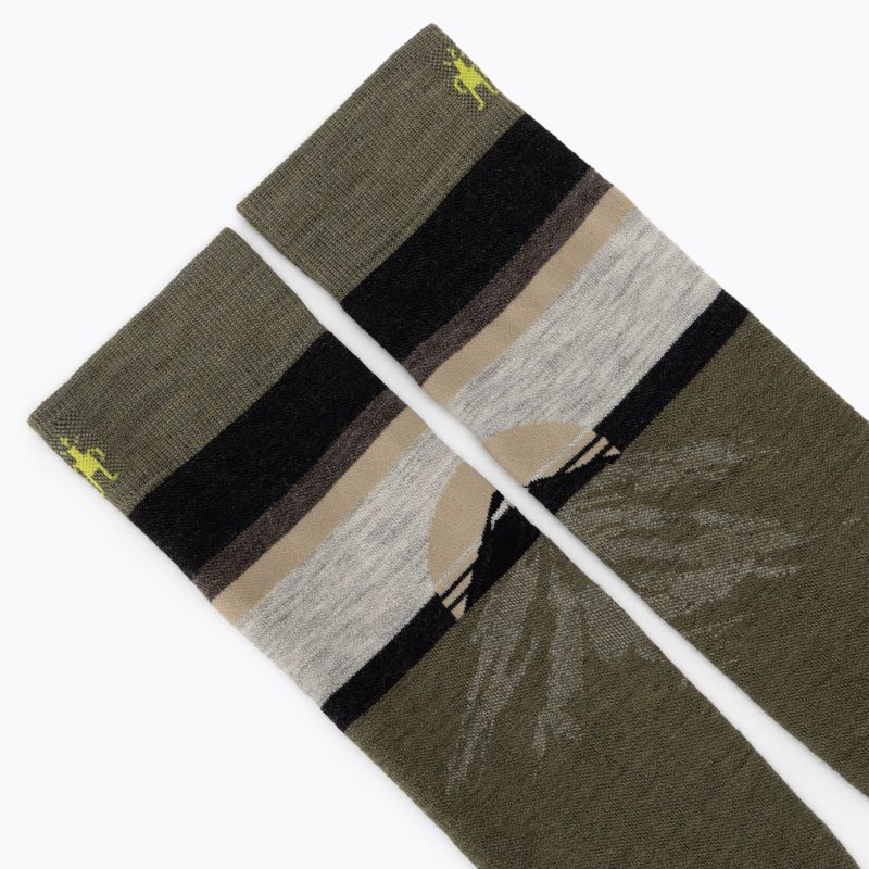 Snowboard socks Snowboard Targeted Cushion Mountain Sunrise OTC winter moss 3