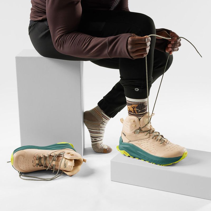 Socks Smartwool Hike Targeted Cushion Bear Stripe Mid Crew ash 2