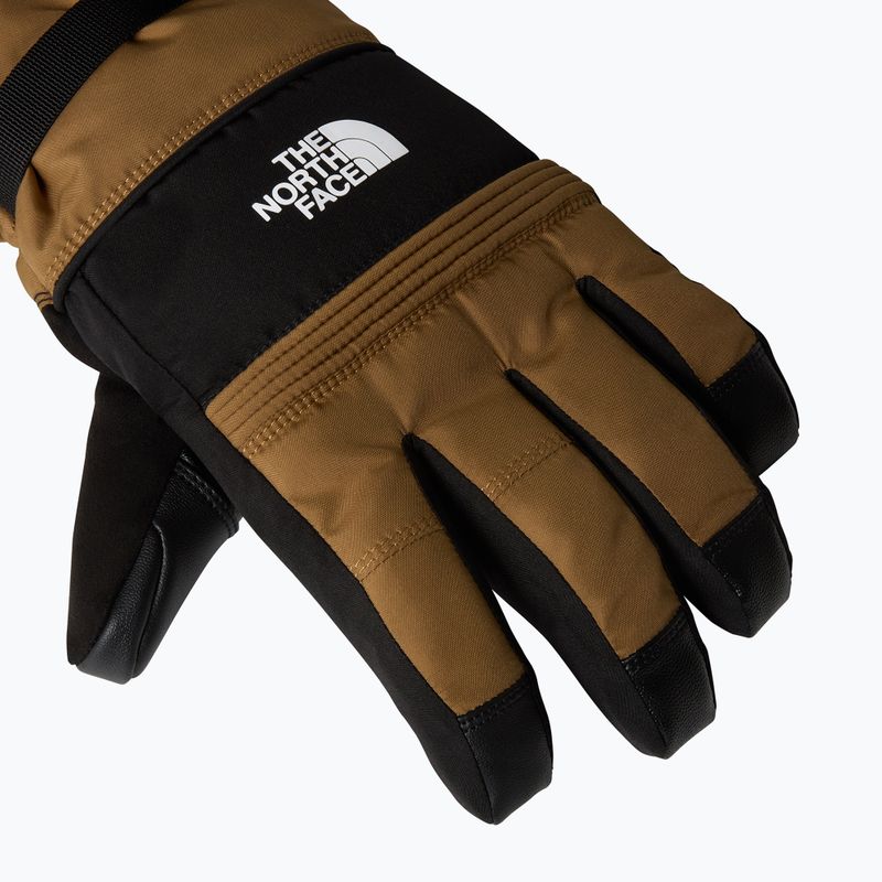 Men's ski gloves The North Face Montana Ski utility brown 2