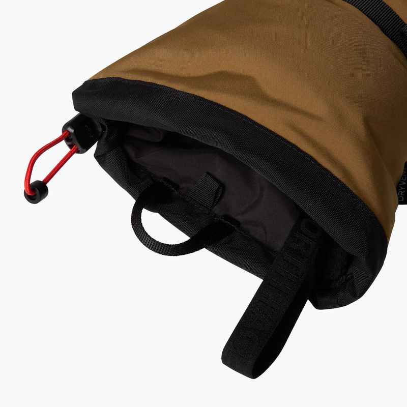 Men's ski gloves The North Face Montana Ski utility brown 4