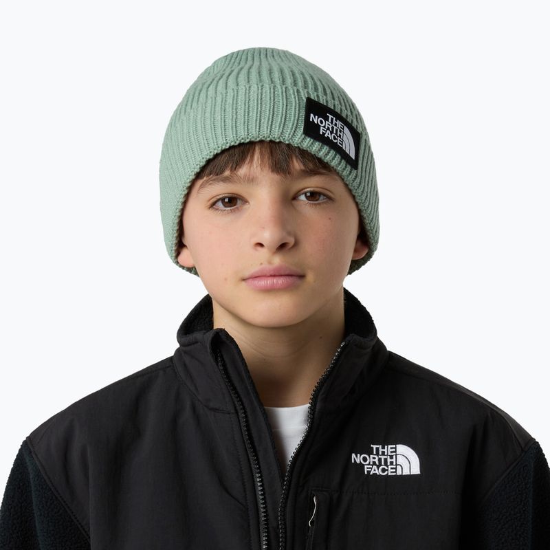 The North Face Logo Box Cuffed Children's Winter Cap 3
