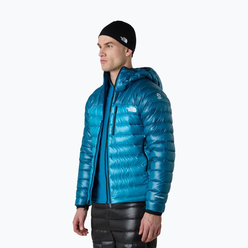 Men's down jacket The North Face Summit Breithorn Hoodie meridian blue/dusk blue 4