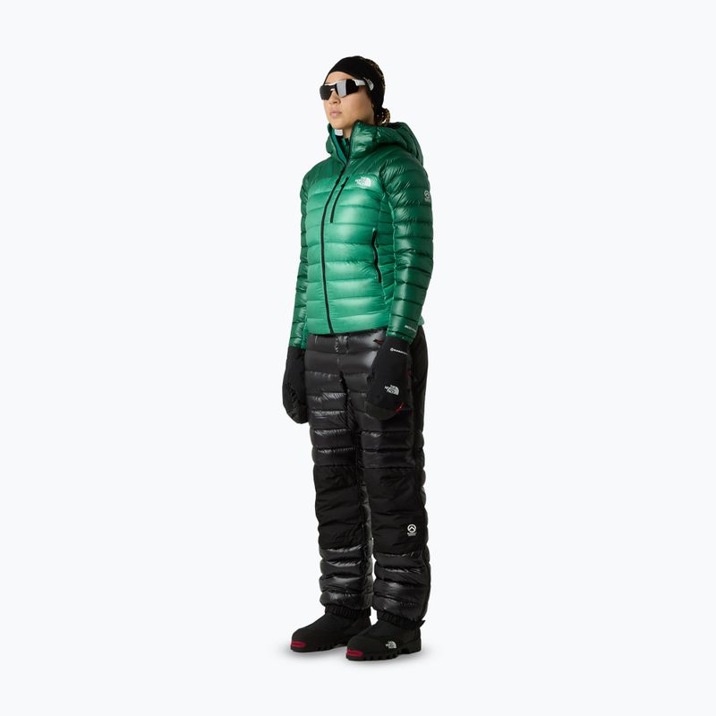 Women's down jacket The North Face Summit Breithorn Hoodie nebula green/evergreen 2
