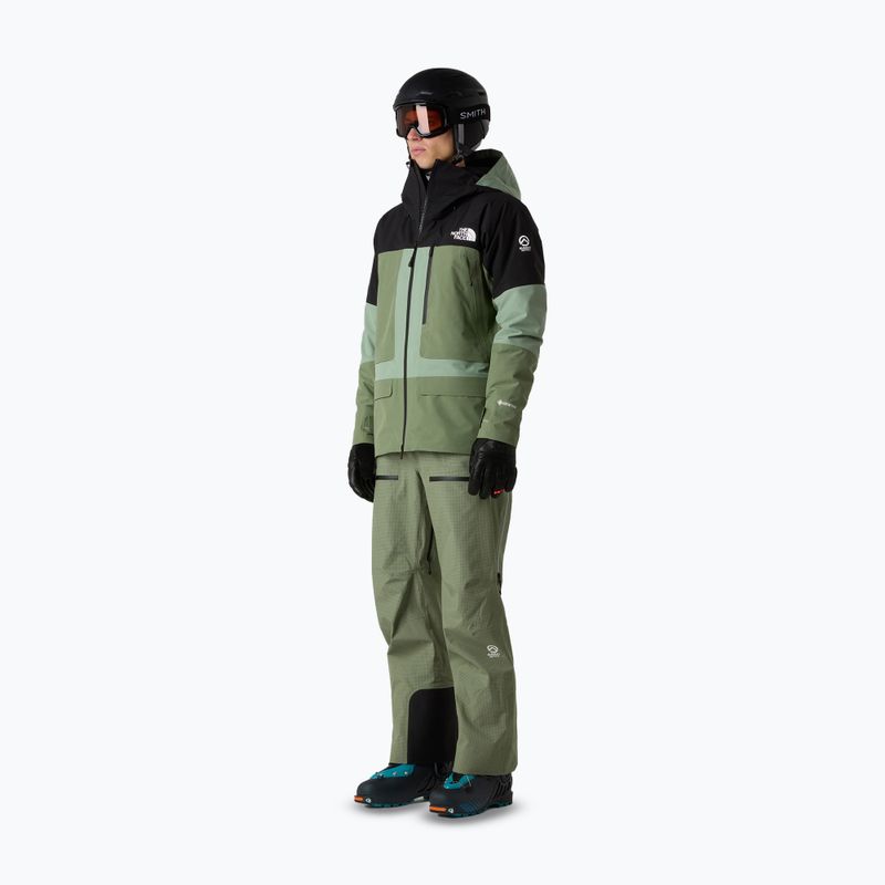 Men's ski trousers The North Face Summit Tsirku GTX Pro Bib bark mist/black 2
