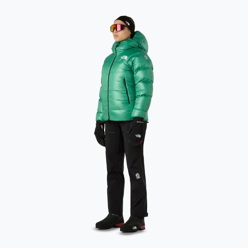 Women's insulated jacket The North Face Summit Pumori Down Parka nebula green 2