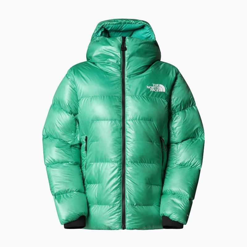 Women's insulated jacket The North Face Summit Pumori Down Parka nebula green 5