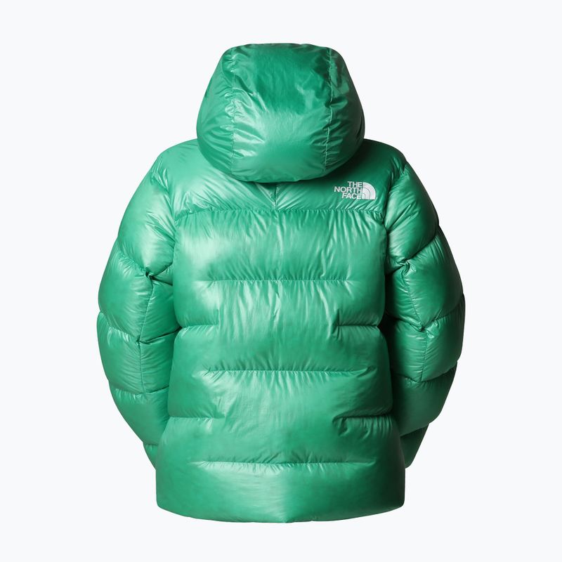 Women's insulated jacket The North Face Summit Pumori Down Parka nebula green 6