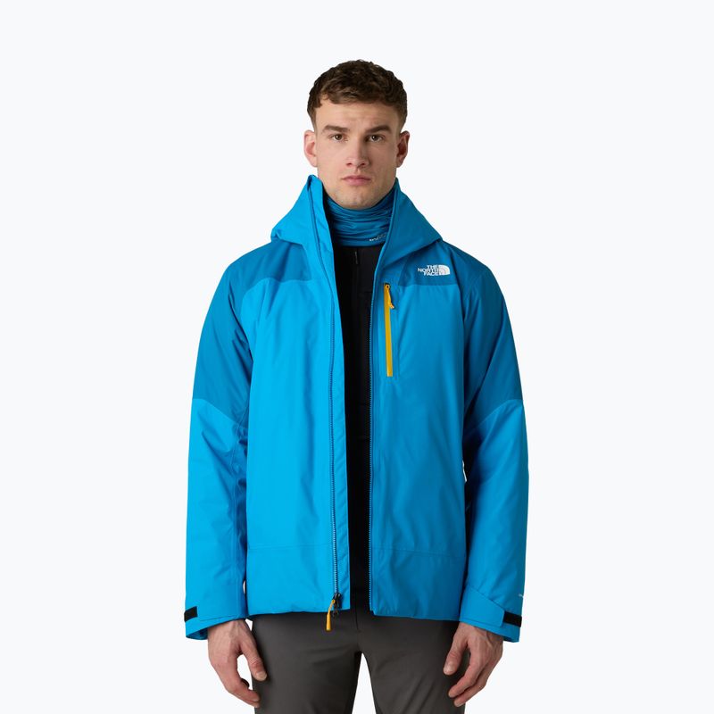 Men's insulated jacket The North Face Sarsen Insulated skyline/adriatic blue 4