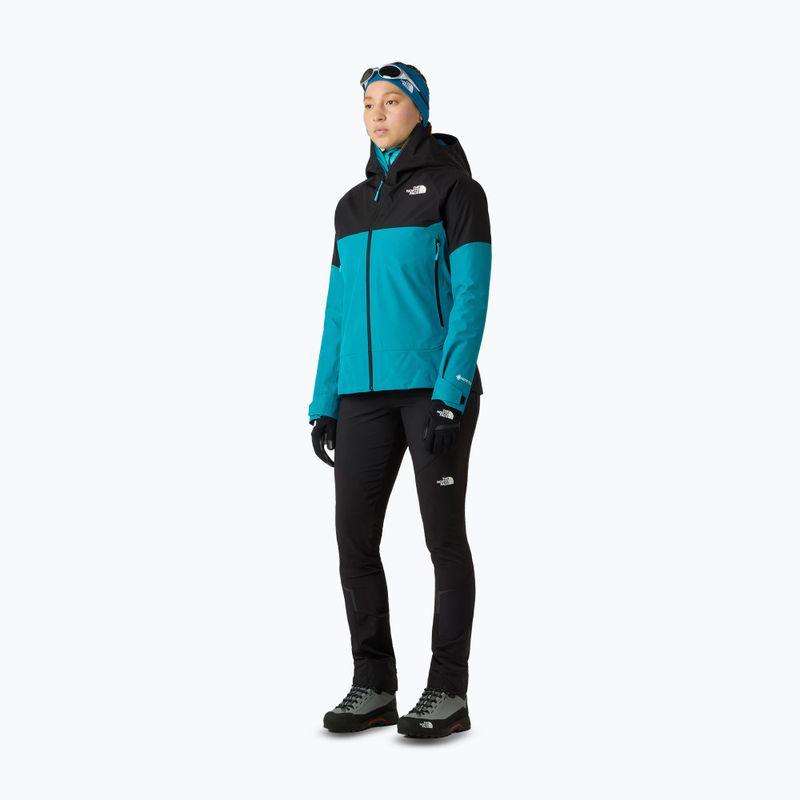 Women's rain jacket The North Face GTX Jazzi deep teal/tnf black 2