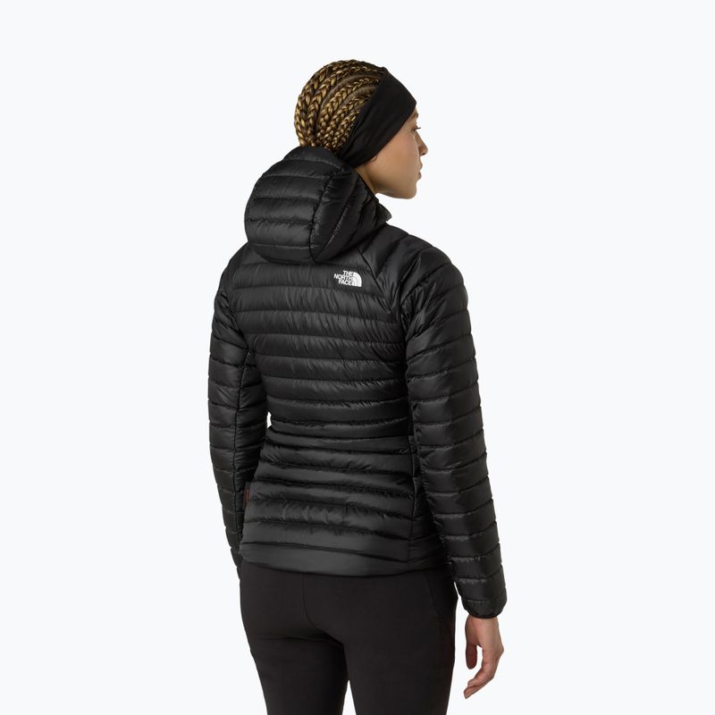 Women's down jacket The North Face Bettaforca Light Down Hooded black/black 3