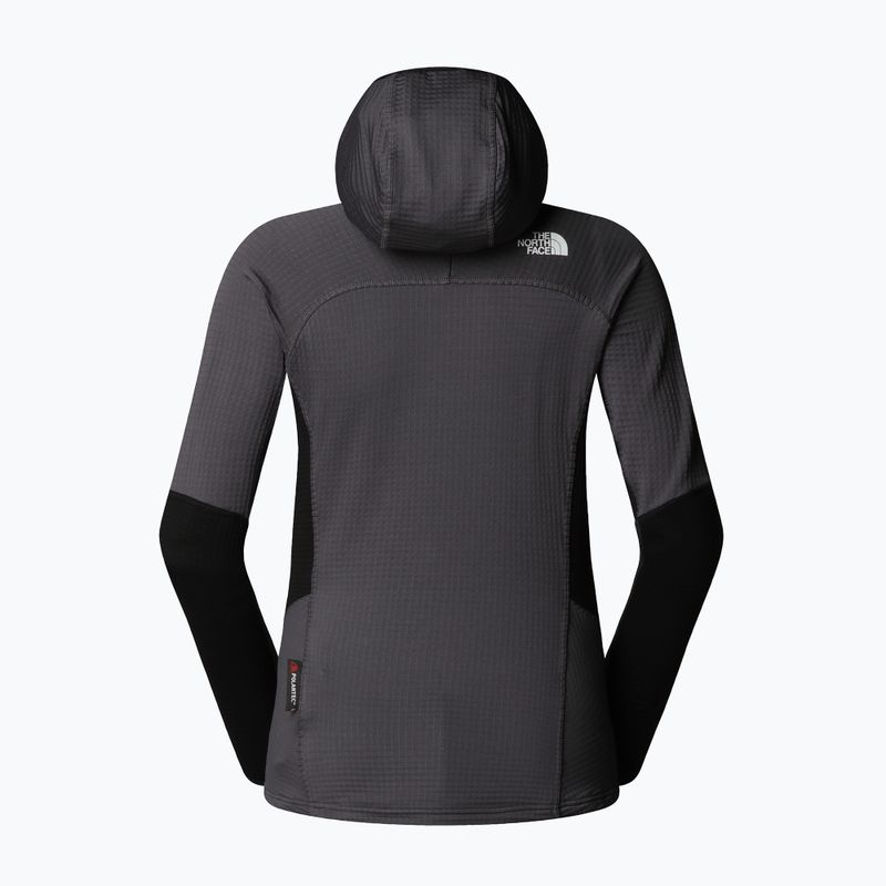 Women's sweatshirt The North Face Polartec Powergrid Stormgap Hoodie anthracite grey/bla 6