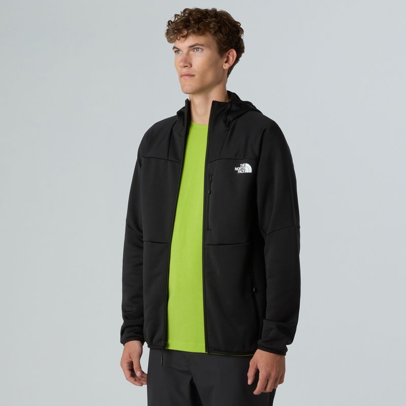 Men's sweatshirt The North Face Meteora Full Zip black 4